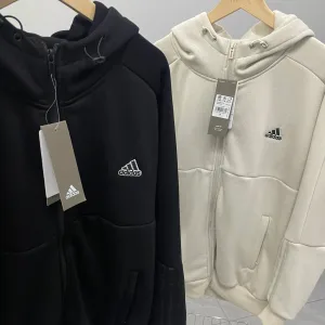 Super Clone Reps Adidas Coat Red Fleece