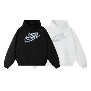 AAA Nike Hoodie Black Cotton