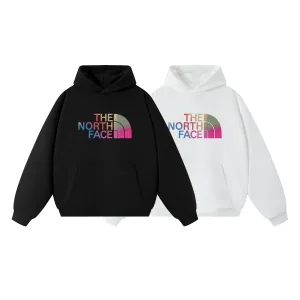 AAA Luxury The North Face Hoodie Black Retro Logo