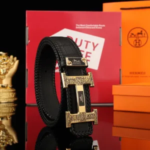 Designer Super Clone Hermes Ruler Ash Deerskin High-End Quality