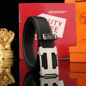 Super Clone High Quality Hermes Men'S Belts Top-Grain Cowhide