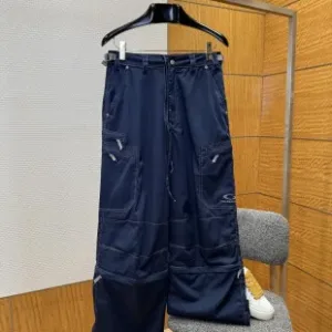 AAA Reps Balenciaga Cargo Pants Red Cotton Twill Lace