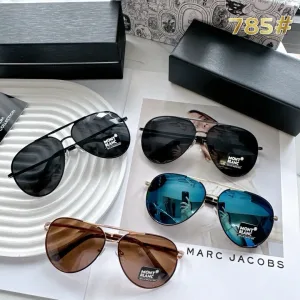 AAA Montblanc Sunglasses Blue