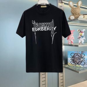 Aaa Burberry Cotton Short-Sleeved T-Shirt
