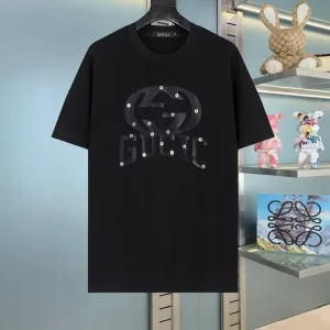 Super Clone Gucci Short Sleeves Red Cotton Pure