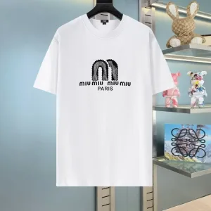 Reps Miu Short Sleeves Red Cotton Pure