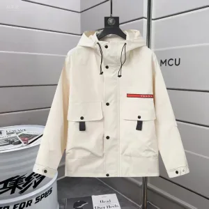 Reps Designer Prada Outerwear Black Delicate And Soft To The Touch Autumn Winter