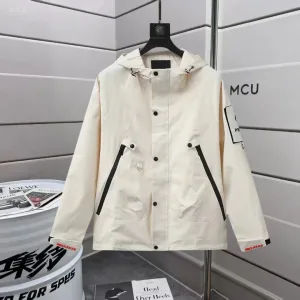 Designer Super Clone Prada Outerwear Black Delicate And Soft To The Touch Autumn Winter
