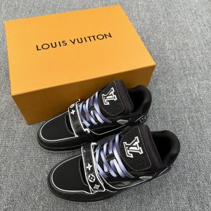 Designer Aaa Louis Vuitton Crocodile Leather Sneakers