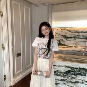 Luxury Aaa Dior Abs Short-Sleeved Shirts