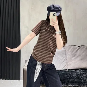 High Quality Miu Miu Short Sleeves