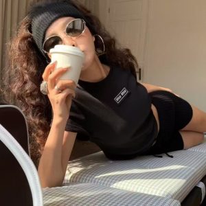High Quality Aaa Miu Miu Short Sleeves