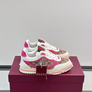 High Quality Luxury Gucci Leather Sneakers