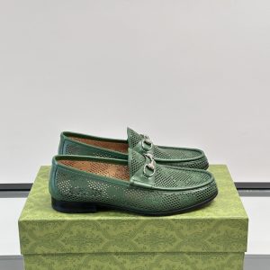 Luxury Designer Gucci Cowhide Leather Shoes