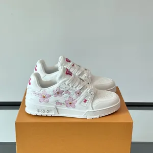 High Quality Louis Vuitton Sneakers Pink