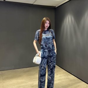 Luxury Designer Dior Short-Sleeved Shirt