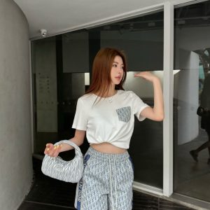 Aaa Dior Jacquard Short-Sleeved Shirts