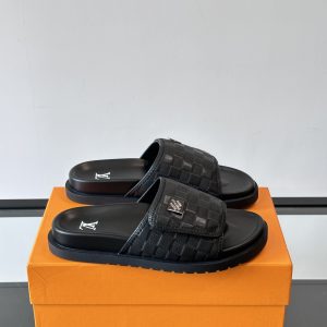 Designer 1:1 Louis Vuitton Cowhide Sandals For Spring