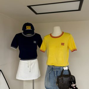 High Quality Miu Miu Short Sleeves