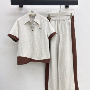 Designer High Quality Loewe Short-Sleeved Shirt