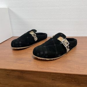 High Quality Burberry Calfskin Sandals