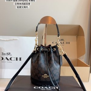 Designer Coach Bucket Bag