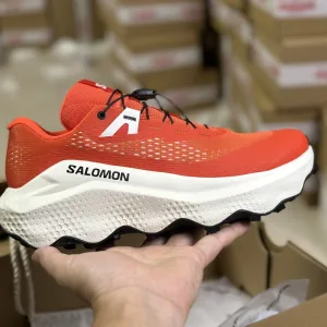 High Quality Salomon Sneakers Red Rubber Running Daily Commute