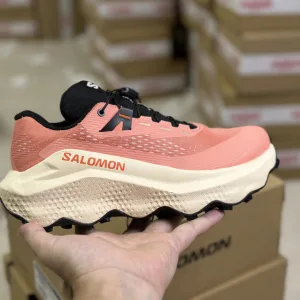 High Quality AAA Salomon Sneakers Red Rubber Running Daily Commute