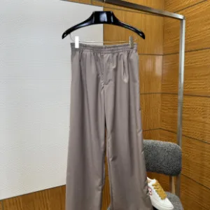 Luxury High Quality Louis Vuitton Dress Pants Red Wool Polyester Twill Lace Fabric