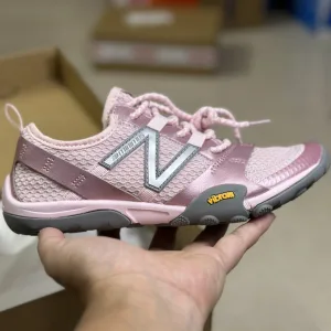 AAA New Balance Casual Shoes Red Mesh Rubber Outsole Lace Running