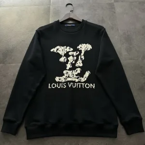 Designer Super Clone Louis Vuitton Short-Sleeved Shirts Black