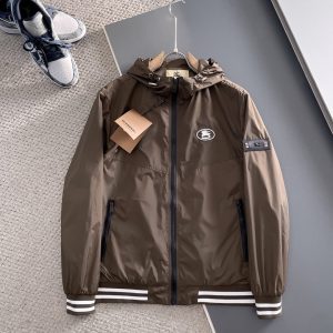 High Quality Luxury Burberry Lignin Outerwear For Autumn