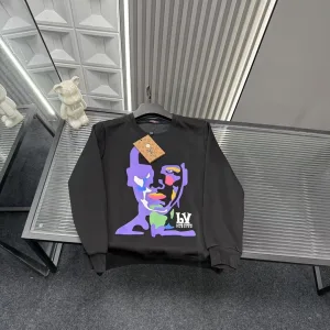 Super Clone AAA Louis Vuitton Sweatshirt Black