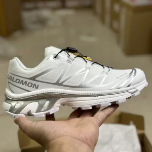 Super Clone Luxury Salomon Sneakers Silver Running