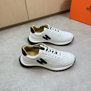 Aaa Designer Hermès Calfskin Sneakers