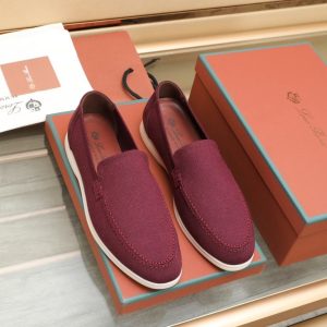 Designer Loro Piana Rubber Cloth Shoes