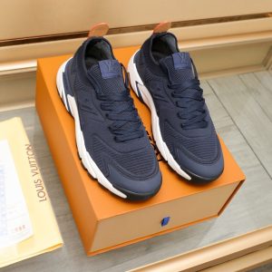 High Quality Louis Vuitton Cowhide Sneakers
