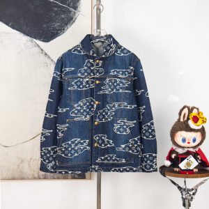 High Quality Designer Louis Vuitton Denim Outerwear