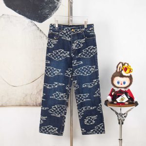 Aaa Designer Louis Vuitton Denim Jeans For Fall