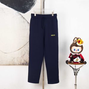 High Quality Gucci Cotton Long Pants
