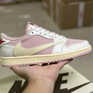 Luxury Jordan Sneakers Pink
