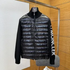 Reps High Quality Moncler Jacket Red Down Nylon Jacquard Fabric