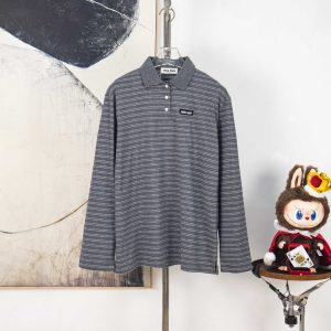 Luxury Miu Miu Cotton Long-Sleeved Shirt