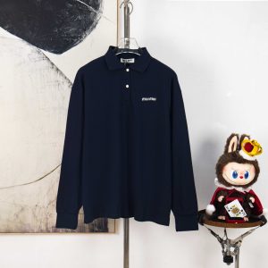 Luxury Miu Miu Abs Long-Sleeved T-Shirt
