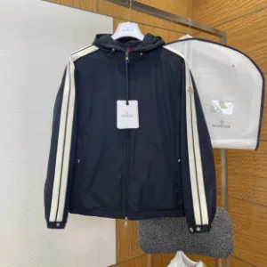 Reps Luxury Moncler Down Jacket Red Polyester Fiber