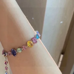 Super Clone Swarovski Bracelet Red Spring Summer And