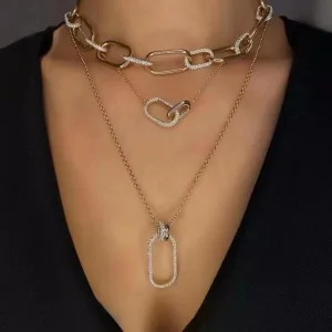 AAA Swarovski Necklace Lace