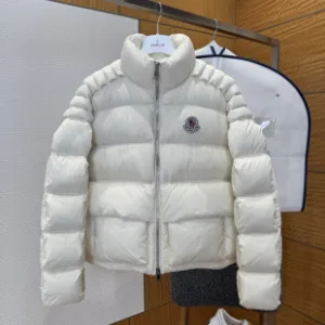 Super Clone Moncler Down Jacket Red Duck Double-Layer Fabric Patch
