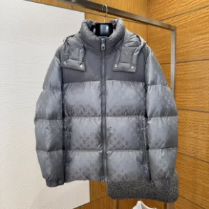Reps Louis Vuitton Down Jacket Red Duck Nylon Jacquard