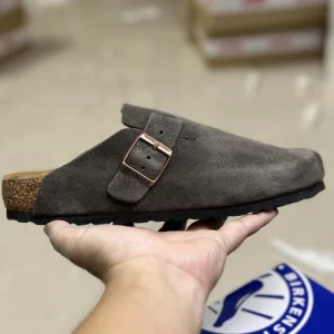 Luxury Birken Sneakers Color Eva Genuine Leather Suede Cowhide Rubber Sturdy And Durable